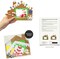 4E’s Novelty Foam Gingerbread House Picture Frame Craft Kit (12 Pack) – DIY Christmas Photo Frame Magnet Craft for Kids Ages 3-12, Classroom Holiday Crafts, Bulk Christmas Party Favors for Kids
